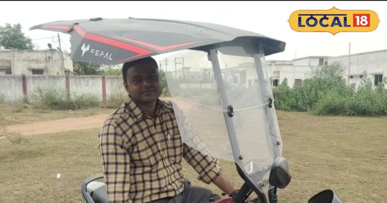 बाइक चलाते समय बारिश, धूप, धूल, लू, शीतलहर नहीं लगेगी, देखें शख्स ने क्या किया