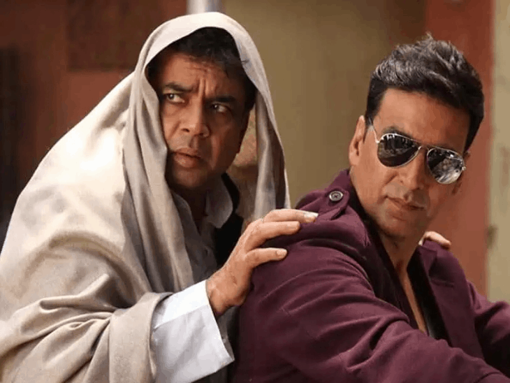 Hera Pheri 3 Controversy; Paresh Rawal Akshay Kumar | Bollywood | परेश रावल ने लौटाया 'हेरा फेरी 3' का साइनिंग अमाउंट: 15% ब्याज के साथ दिए 11 लाख, अक्षय कुमार ने भेजा था लीगल नोटिस